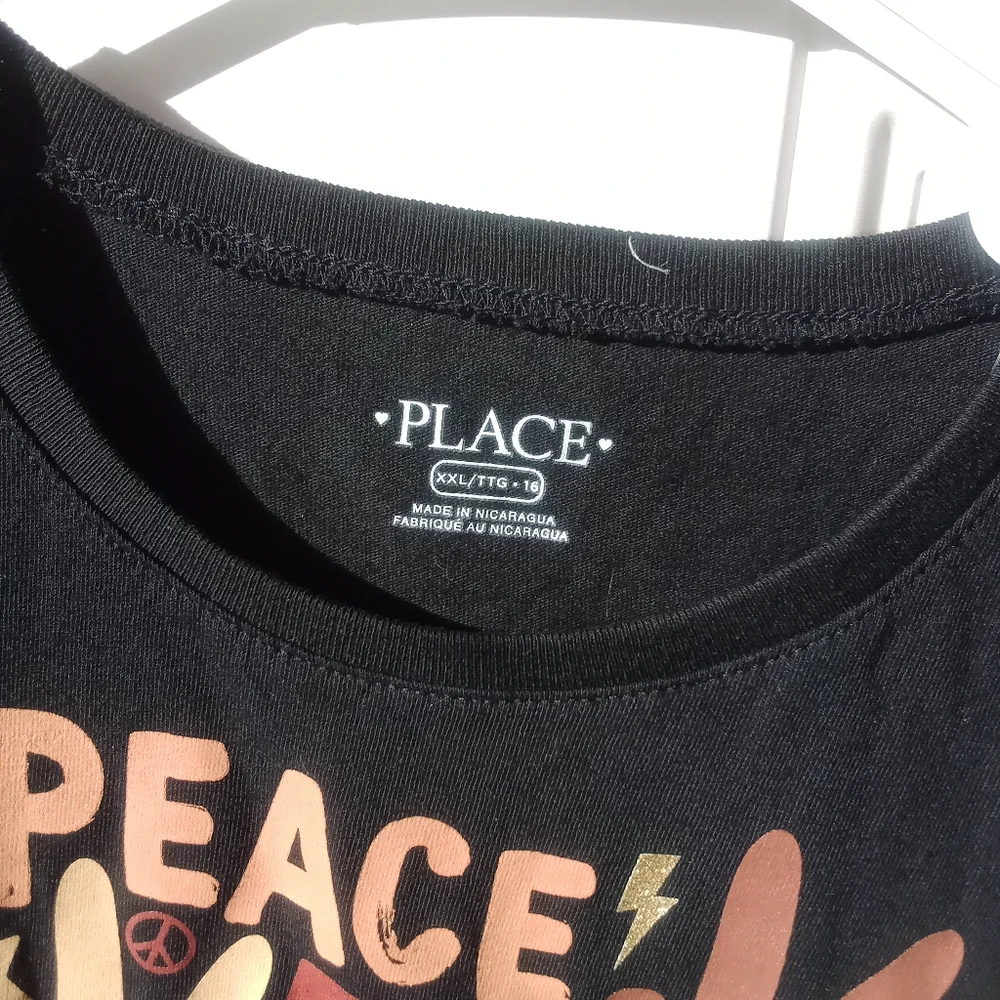 Girls Peace Unity Pride and Diversity Shirt